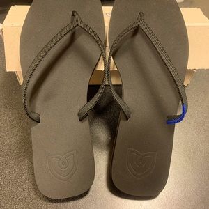 Brand new in box Rothy’s flip flops